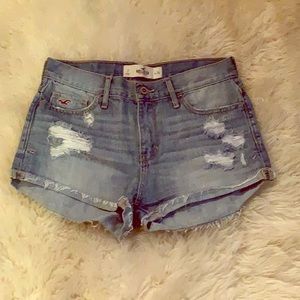 High Waisted Hollister Jean Shorts